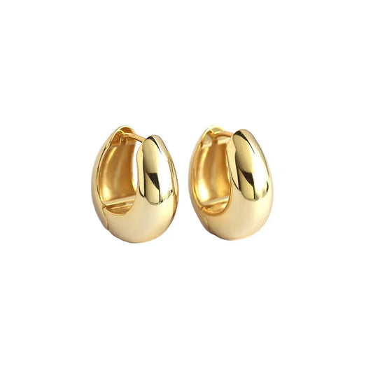 CHUNKY GOLD EARRINGS